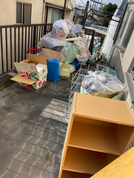 大量の不用品も迅速に片付けてもらえました。