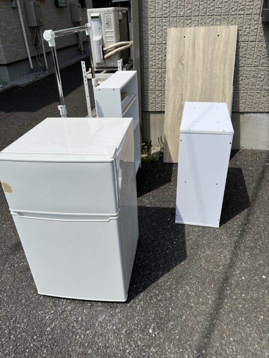 川崎市麻生区にて冷蔵庫などの片付け作業を行いました
