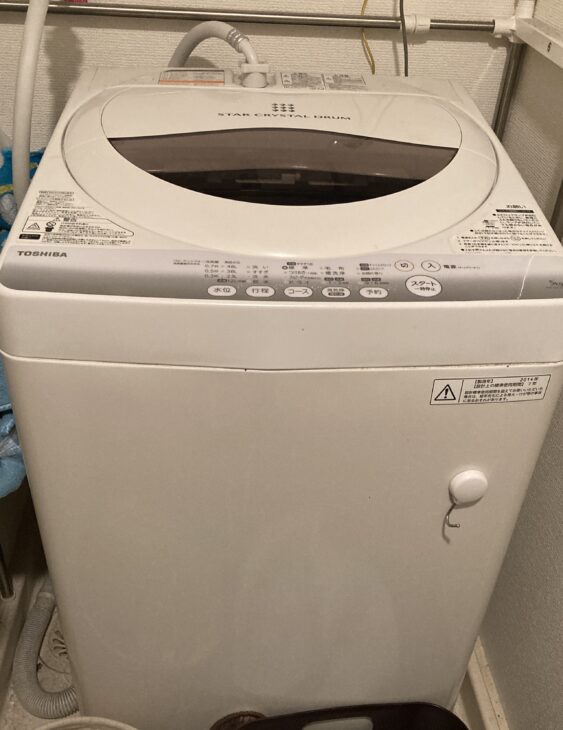 武蔵野市にて冷蔵庫、洗濯機の片付け作業を行いました