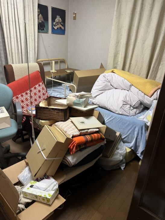 渋谷区にて一部屋一式、片付け作業を行いました